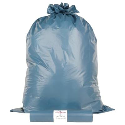 VidaXL Vuilniszakken 100 st 120 l blauw VidaXL Vuilniszakken 100 st 120 l blauw