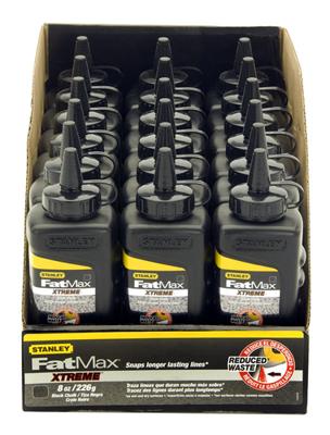 Stanley 9-47-822 FatMax™ Pro Slaglijnpoeder - zwart Stanley 9-47-822 FatMax™ Pro Slaglijnpoeder - zwart