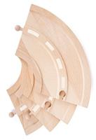 Autobaan - Set van 4 bochten - wegennet - thumbnail