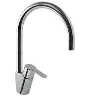 Keukenkraan Tres BM | Opbouw | 360° Draaibaar | Mengkraan | 1-hendel | Rond | Chroom - thumbnail