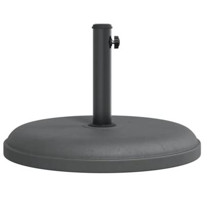 VidaXL Parasolvoet voor stokken van ø32/35/38 mm 25 kg rond