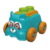 Clementoni baby - clemmy sensory puppy blauw met soft blokken, 5dlg. - thumbnail