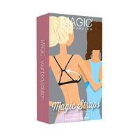 Magic straps - BH Racerback bandjes - 3 stuks - Maakt van jouw bh een racerback bh - thumbnail