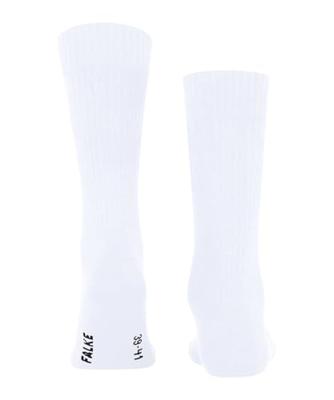 FALKE Dynamic Unisex sportsokken - Katoenen sportsokken met strepen voor dames en heren - witte sportsokken