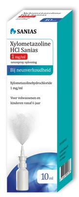 Xylometazoline HCI 1mg spray 10 Milliliter