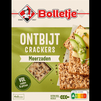 Bolletje Ontbijt Crackers Meerzaden 4 x 3 Stuks 270 g bij Jumbo - thumbnail