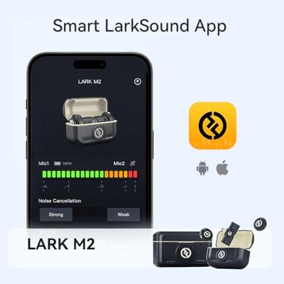 Hollyland Lark M2 with Lightning Plug (Duo,Shine Charcoal)