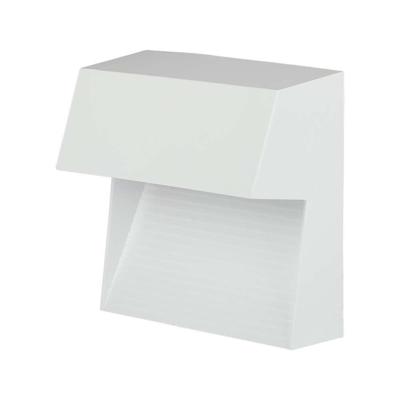 LED-wandlamp Perco vierkant 3W warm-wit