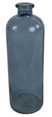 Fles Dawn glas ro 11x11x33 cm blauw Countryfield - Countryfield