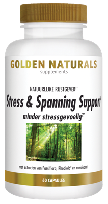 Golden Naturals Stress & Spanning Support Capsules