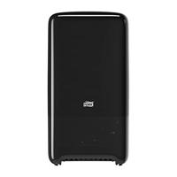 Toiletpapierdispenser tork t6 medium duo zwart - thumbnail