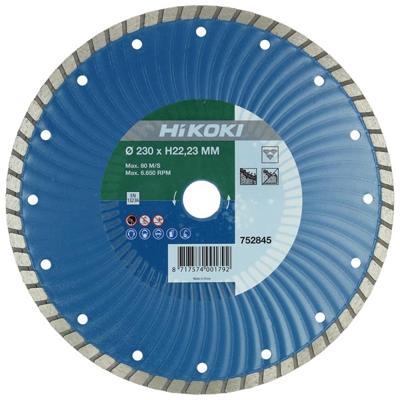 Hikoki Accessoires Diamant Zaagblad 230X22,2X6Mm Type Turbo - 752845