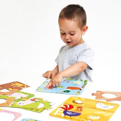 Banana Panda - zoek dezelfde boerderijdieren