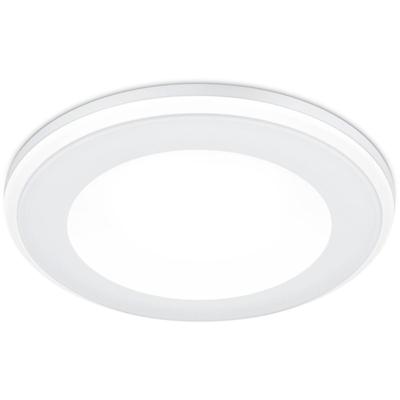 LED Inbouwspot 5W Rond - Warm Wit 3000K - Mat Wit Kunststof