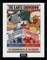 Pokemon Collector Print - Red vs Blue - thumbnail