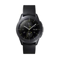 Samsung Galaxy Watch, ronde Bluetooth smartwatch voor Android, draaibare lunette, fitnesstracker, 42 mm, duurzame batterij, zwart (Duitse versie) - thumbnail