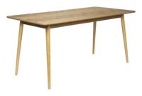 ZILT Eettafel 'Hany' Eikenhout Visgraat, 180 x 90cm, kleur Naturel - thumbnail
