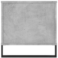 Salontafel 90x44,5x45 cm bewerkt hout betongrijs - thumbnail