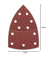 Bosch Accessories 2609256A62 Multi-schuurpapier Met klittenband, Geperforeerd Korrelgrootte (num) 60 (l x b) 102 mm x 62.93 mm 10 stuk(s) - thumbnail