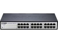 D-Link DGS-1210-24 Managed Gigabit Switch (24 poorten, waarvan 20 x 10/100/1000 Mbit/s poorten, 4 x glasvezel en Combo slots, energiebesparend) - thumbnail