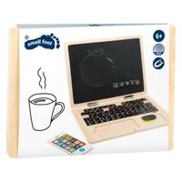 Small Foot houten laptop met magneetbord - thumbnail