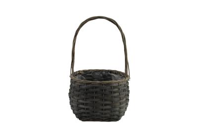 Mand rd wilg/hout Esmond S grijs