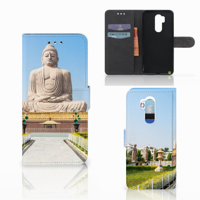 LG G7 Thinq Flip Cover Boeddha - thumbnail