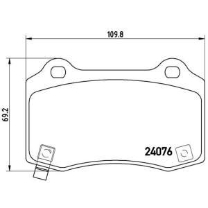 Remblokken set P11024