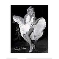 Kunstdruk Marilyn Monroe - Seven Year Itch 40x50cm - thumbnail