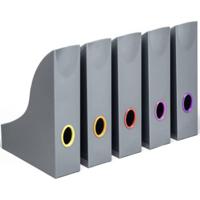 Durable VARICOLOR® 770657 Tijdschriftencassette DIN A4 Grijs, Meerdere kleuren 5 stuk(s) - thumbnail
