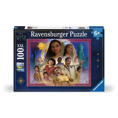 Ravensburger puzzel 100 stukjes XXL - The Kingdom of Wishes / Disney Wish - 4005555010487 - Vanaf 6 jaar