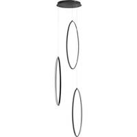 Highlight Zwarte hanglampOlympia Oval design - H5802.01 - thumbnail