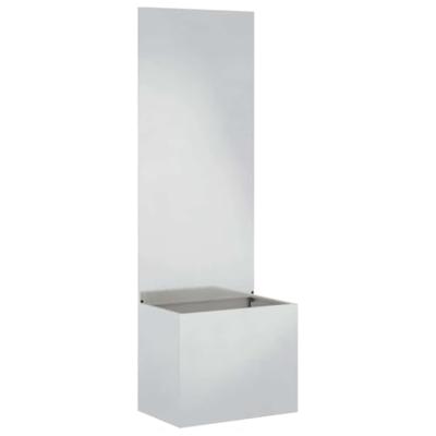 Tuinplant met Decoratief Paneel Zilver 50 x 140 cm Tuinplant met Decoratief Paneel Zilver 50 x 140 cm