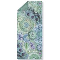 HIP Kari Yoga, Reis- & Strandhanddoek "Mandala's en Veren" - Microvezel (75x180 cm) - thumbnail