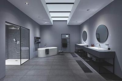 Handdouche Grohe Rainshower SmartActive 130 Cube 13 cm Chroom - thumbnail