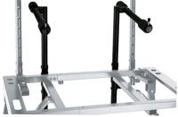 Konig & Meyer 18952 stacker voor 18950 en 18953 zwart (set) - thumbnail