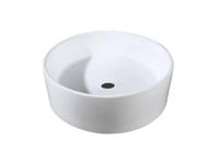 Waskom Best Design Breela 40 cm Rond Mat Wit - thumbnail