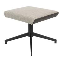 Zuiver Uncle Jesse hocker Grijs - thumbnail