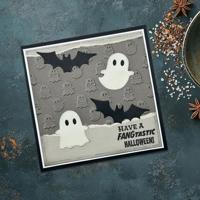 Vaessen Creative • embossing folder spookjes 15x15cm 1st. - thumbnail