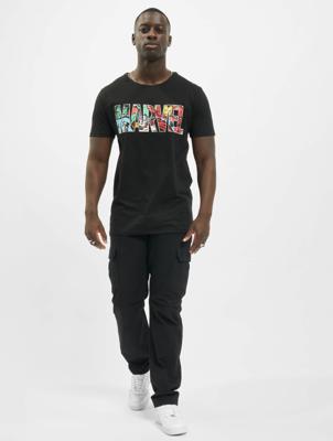Merchcode / t-shirt Marvel Logo Character in zwart