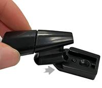 HP Autozubehör Wildwarner Set Clip ABS kunststof Kentekenframe (l x b x h) 5.9 x 2.5 x 3 cm - thumbnail