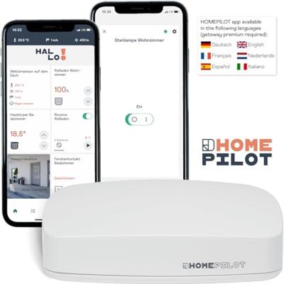 HOMEPILOT 11941002 Schakelactor 2-kanaals Draadloos Inbouw (in muur) HOMEPILOT 11941002 Schakelactor 2-kanaals Draadloos Inbouw (in muur)