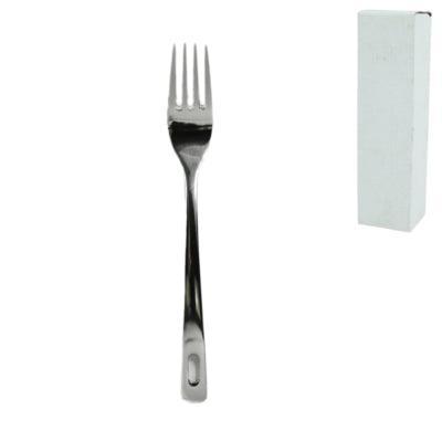 Sola cocktailvork capri zilverkleurig 15,3 cm | 24 stuks