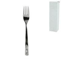 Sola cocktailvork capri zilverkleurig 15,3 cm | 24 stuks - thumbnail