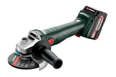 Metabo W 18 L 9-125 Accu Haakse Slijper | 18V | 2 x 4,0 Ah accu + lader | Metabox 165L - 602247510