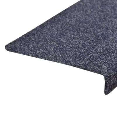 VidaXL Trapmatten 15 st 65x21x4 cm naaldvilt blauw