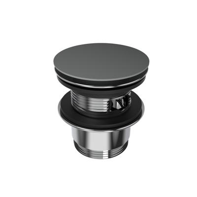 Pop-up Waste Bad Arcqua 1 1/2 Met Overloop Mat Grijs Arcqua