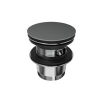 Pop-up Waste Bad Arcqua 1 1/2 Met Overloop Mat Grijs Arcqua - thumbnail