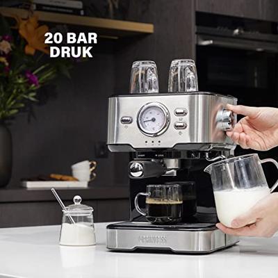 Princess 01.249412.01.001 Capsulemachine RVS, Zwart Nespresso - thumbnail