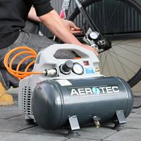 Aerotec Compressor | 70 l/min 8 bar | 0,3 kW 230 V 50 Hz | 6 l | 1 stuk - 20160426 20160426 - thumbnail